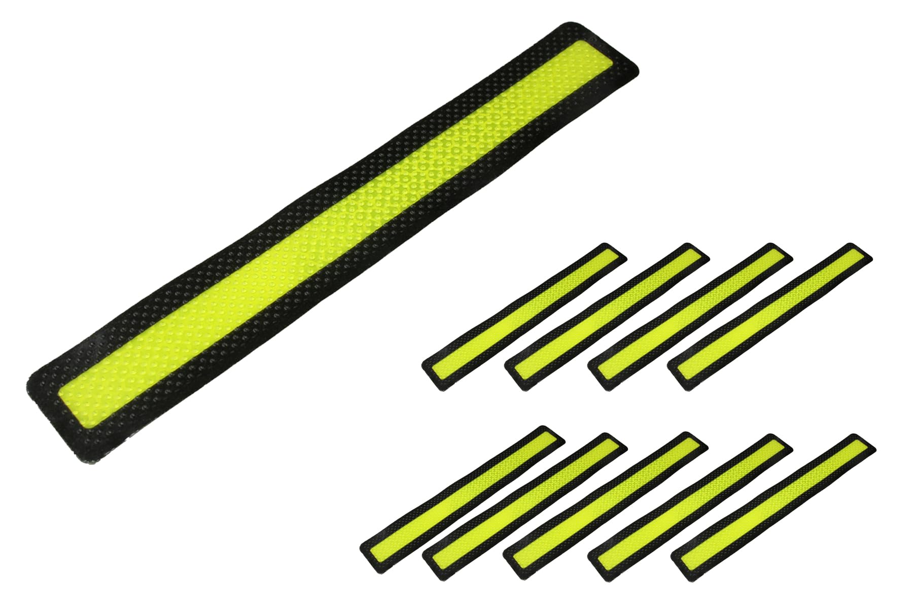 Amazon.co.jp: 吾妻商会 反射式階段識別シート 32mm×210mm 蛍光黄緑1色